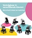Bugaboo Doppel-Komfort-Sitzeinlagen für Kinderwagen - Fresh White