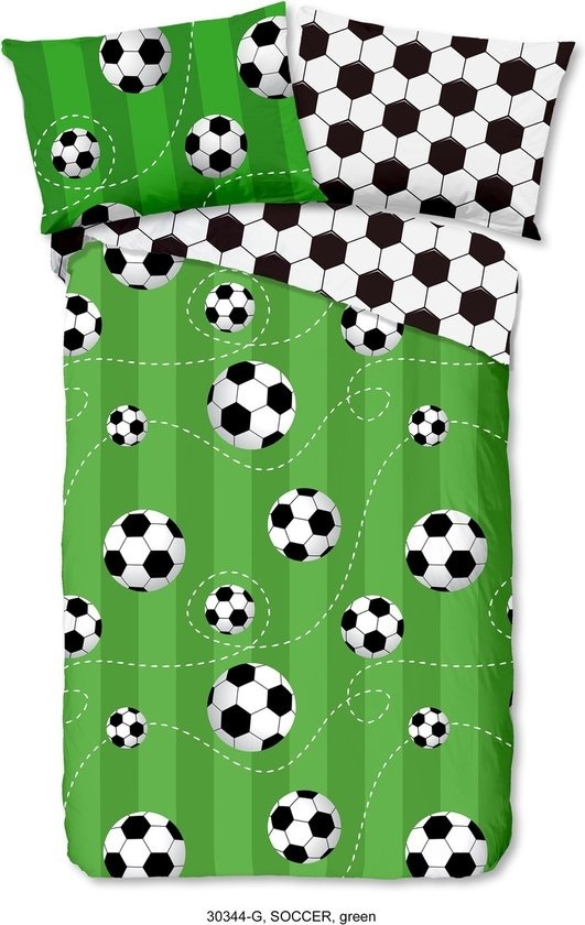 10 CM günstig Kaufen-Good Morning Toddler Bettbezug Fußball 120x150 cm. Good Morning Toddler Bettbezug Fußball 120x150 cm <![CDATA[* Der Bettbezug ist 120x150 und wird mit einem 60x70 cm großen Kopfkissenbezug geliefert * Der Bettbezug Fußball besteht aus 100% Bau