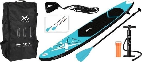 It Up  günstig Kaufen-XQ Max 320 KOO940370 SUP Board 320 Blau. XQ Max 320 KOO940370 SUP Board 320 Blau <![CDATA[Aufblasbares Stand-Up-Paddleboard, das etwas länger, dicker und stabiler ist als die Einsteiger-SUP-Boards, wodurch Sie noch mehr Stabilität auf dem Wasser erleben