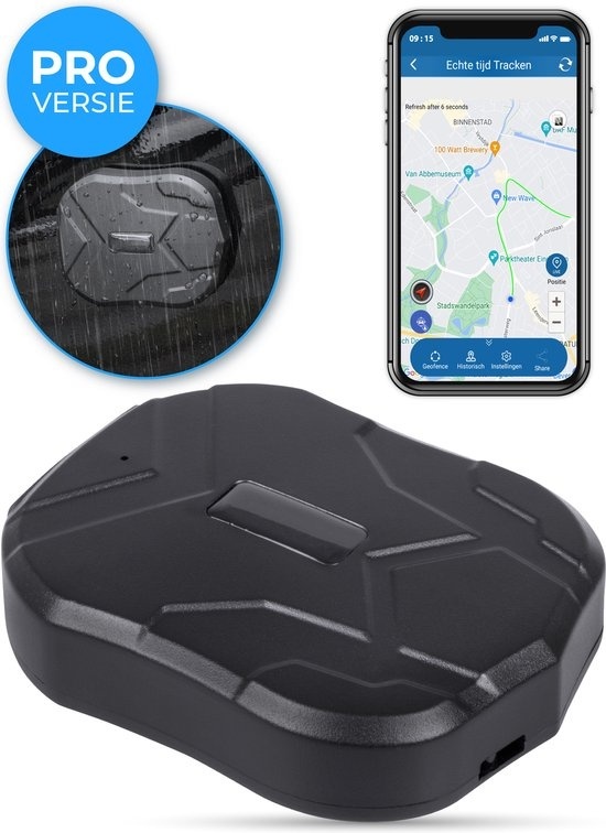 Tracker Fahrrad günstig Kaufen-Nuvance - GPS Tracker mit App - für Auto - Fahrrad - Koffer - 1440 Stunden Akkulaufzeit - IP66 Wasserdicht - Track and Trace. Nuvance - GPS Tracker mit App - für Auto - Fahrrad - Koffer - 1440 Stunden Akkulaufzeit - IP66 Wasserdicht - Track and 