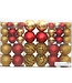 vidaXL-Weihnachtskugeln-100-st-3/4/6-cm-gold-und-weinrot