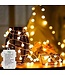 Homèlle Light String - Weihnachtsbeleuchtung für draußen und drinnen - Warm-weiß - 6 Meter - 50 LEDs