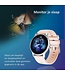 Denver Smartwatch - 5 Ziffernblätter - Schrittzähler - Anrufe/SMS - Schlafaktivität - Herzfrequenz, Blutdruckmessung, Sportmodus - IP67 - SW173 - Pink