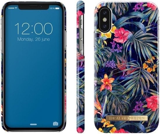 Hart Fall günstig Kaufen-iDeal of Sweden iPhone XS / X Mode Fall geheimnisvollen Dschungel. iDeal of Sweden iPhone XS / X Mode Fall geheimnisvollen Dschungel <![CDATA[Diese iDeal of Sweden iPhone X Fall besteht aus einer dicken Schicht aus hartem Kunststoff, die Ihr Smartphone gu