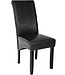 Tectake - Esszimmerstuhl Stuhl - ergonomisch - schwarz - 400554