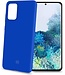 Celly Feeling Samsung S20 Fall - Silikon außen mit Anti-Kratz-Innenseite - Blau