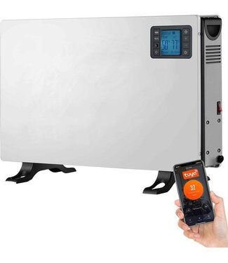 Denver Denver Elektroherd - 750/ 1250/2000W - Zeitschaltuhr - Temperatureinstellungen - Tuya App - Thermostat - Konvektomaten - Google Assistant & Amazon Alexa - SCH2105