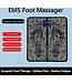 PuroTech Fußmassagegerät mit Steuerung - Durchblutungsgerät - EMS Massage - Stimuliert die Durchblutung - Kabellos - Fußmassage - Akupressur