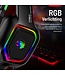 Gaming Headset - mit Mikrofon - Gaming Kopfhörer - 7.1 Surround Sound - Für PS4, PS5, Xbox One, Xbox Series und PC - Schwarz/RGB