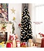 Coast 210 cm Bleistift Weihnachtsbaum Künstlicher Tannenbaum mit Metallständer PVC Nadeln schwarz