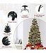 Coast 210 cm Bleistift Weihnachtsbaum Künstlicher Tannenbaum mit Metallständer PVC Nadeln schwarz