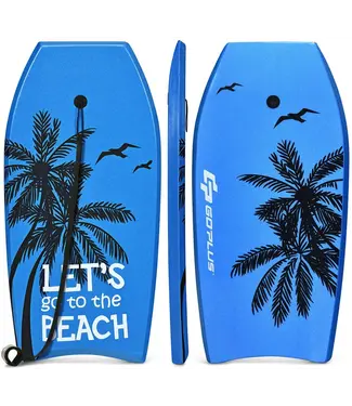 Coast Bodyboard leichtes Strandschwimmbrett für Kinder und Erwachsene 106 cm blau