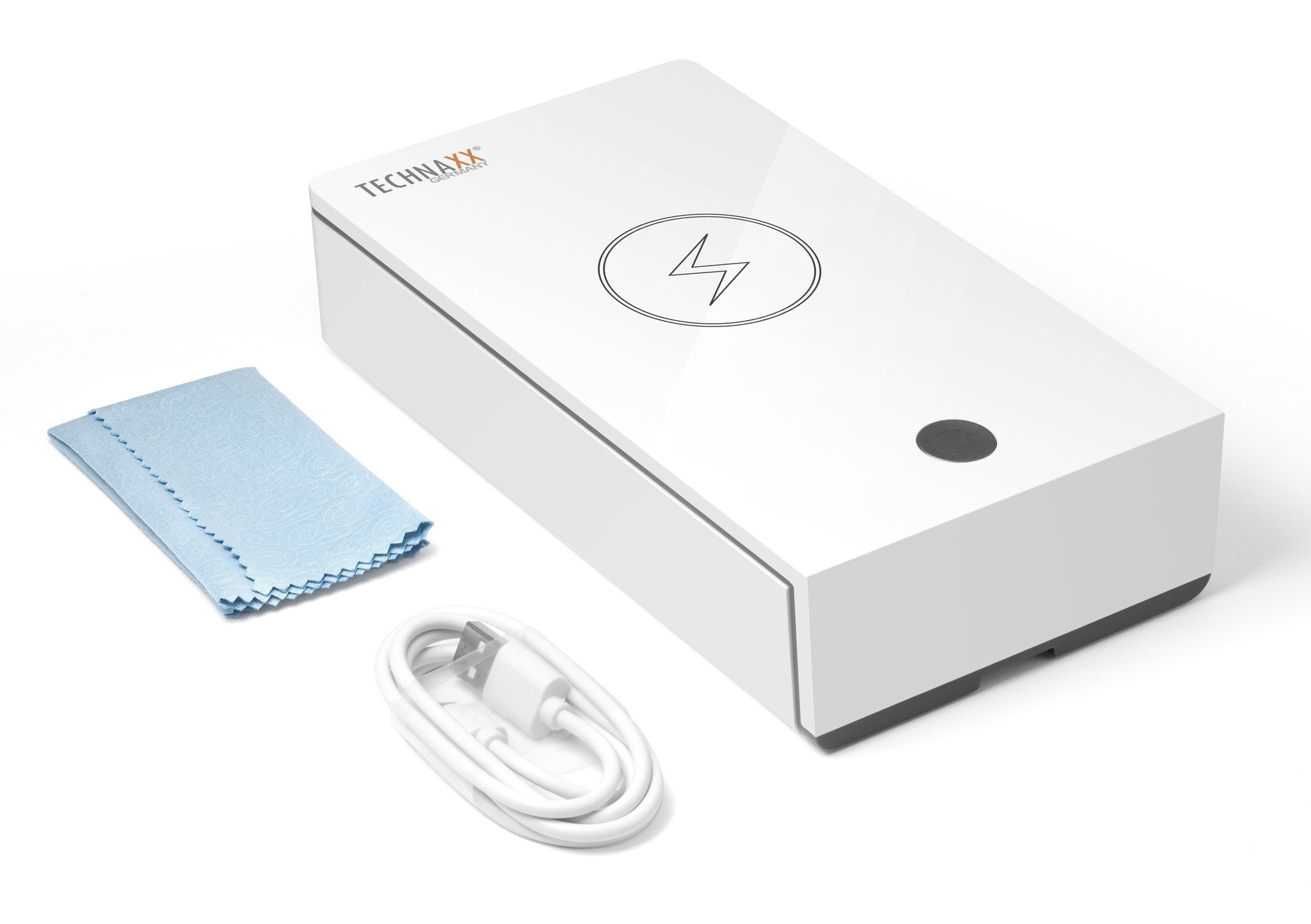 Box Smart günstig Kaufen-Technaxx UV-Anti-Viren-Desinfektionsbox. Technaxx UV-Anti-Viren-Desinfektionsbox <![CDATA[* UV-C-Licht mit einer Entkeimungseffizienz von bis zu 99,9 % * Für Smartphones bis zu 6,5