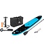 Wakiki SUP Aufblasbares Stand Up Paddel Board - Blau/Schwarz - Premium Version - 285cm - 100kg Tragkraft - Copy