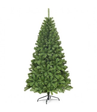 Coast Coast Künstlicher Weihnachtsbaum 180 cm Tannenbaum Weihnachtsbaum mit Metallständer Grün