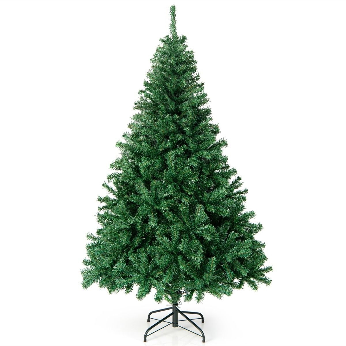 Nacht in günstig Kaufen-Coast 180 cm künstlicher Weihnachtsbaum Weihnachtsbaum mit 1.000 Tannennadeln aus PVC grün. Coast 180 cm künstlicher Weihnachtsbaum Weihnachtsbaum mit 1.000 Tannennadeln aus PVC grün <![CDATA[Costway-Weihnachtsbaum - Für eine festlich