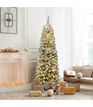 Coast Coast 180 cm künstlicher Bleistift Weihnachtsbaum beleuchtet klappbare Tanne Fichte