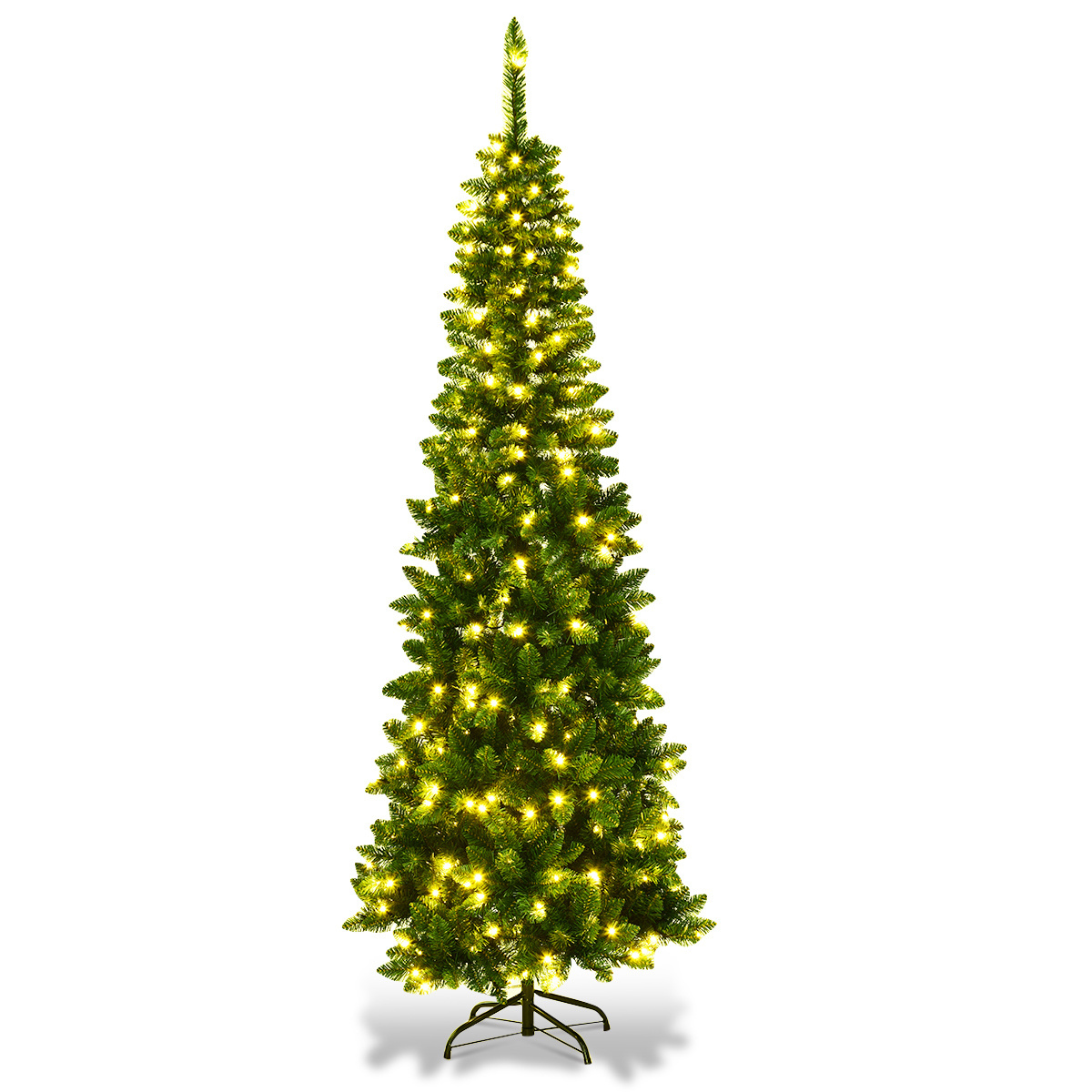 Coast günstig Kaufen-Coast 225 cm Weihnachtsbaum hochwertiges PVC Nadeln Bleistift Weihnachtsbaum grün. Coast 225 cm Weihnachtsbaum hochwertiges PVC Nadeln Bleistift Weihnachtsbaum grün <![CDATA[Wir haben die hochwertigen Weihnachtsbaumfabriken sorgfältig ausgewäh