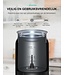 Safecourt Kitchen Milchaufschäumer - Elektrischer Milchaufschäumer - Schwarz - 4-in-1 - Einfach zu bedienen - 500W - BPA-frei