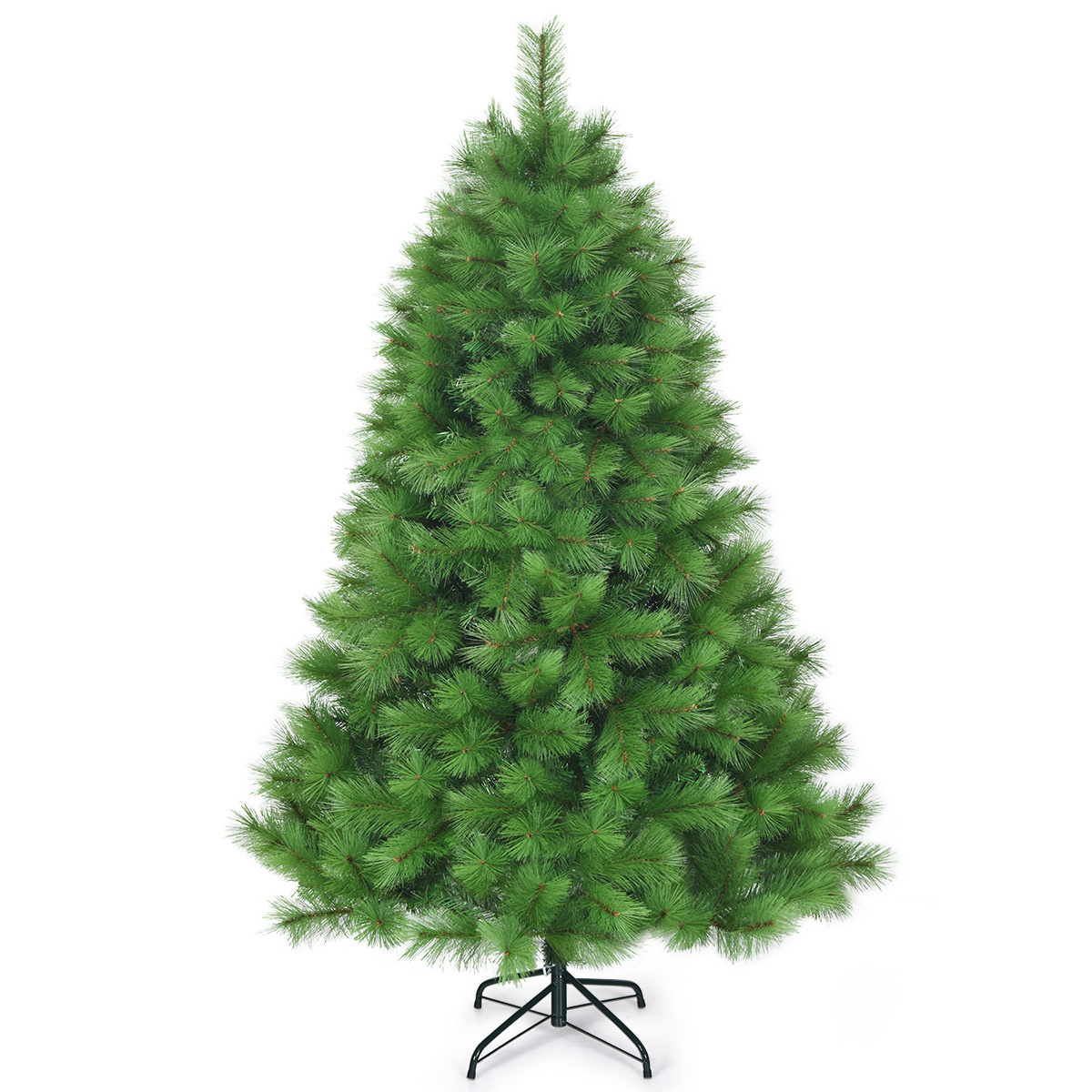 Nadeln 1 günstig Kaufen-Coast 180 cm künstlicher Weihnachtsbaum Weihnachtsbaum pvc Nadeln künstlicher Baum mit Metallständer grün. Coast 180 cm künstlicher Weihnachtsbaum Weihnachtsbaum pvc Nadeln künstlicher Baum mit Metallständer grün <!