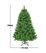Coast 180 cm künstlicher Weihnachtsbaum Weihnachtsbaum pvc Nadeln künstlicher Baum mit Metallständer grün
