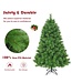 Coast 180 cm künstlicher Weihnachtsbaum Weihnachtsbaum pvc Nadeln künstlicher Baum mit Metallständer grün