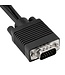 Mini DisplayPort zu VGA Adapter - Mini DP zu VGA Kabel - 1080p HD Auflösung - Schwarz