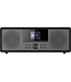 Denver Internet-Radio - DAB-Radio - FM-Radio - CD-Player - Bluetooth - 200W - AUX/USB - MIR270 - Schwarz