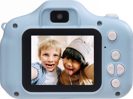 5706751070204 - Kinderkamera Full HD - Selfie-Kamera - 40MP - Digitalkamera Kinder - Foto und Video - Spiele - KCA1340 - Blau