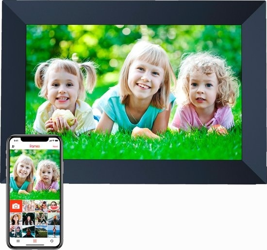 Wifi  günstig Kaufen-Denver Digitaler Fotorahmen 10,1-Zoll - HD - Frameo App - Fotorahmen - WiFi - IPS-Touchscreen - 16GB - PFF1053B. Denver Digitaler Fotorahmen 10,1-Zoll - HD - Frameo App - Fotorahmen - WiFi - IPS-Touchscreen - 16GB - PFF1053B <![CDATA[Teilen Sie Ihre Fotos