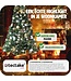 Tectake - Künstlicher Weihnachtsbaum - 180 cm - inkl. Ständer - Weihnachtsbaum - Tannenbaum - 533 Punkte - 402820
