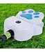 maxxpro Wasserfontäne mit Pedal - inkl. Sprinkler Gartenschlauchanschluss - Spielzeug für draußen