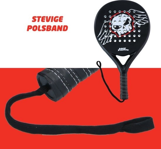 8711252494579 - Padel Racket - Leichter Padel-Schläger - Schwarz 8711252494579 - Padel Racket - Leichter Padel-Schläger - Schwarz