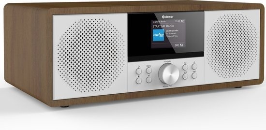 Bluetooth mit günstig Kaufen-Denver Internet-Radio - DAB/FM - CD-Player - Bluetooth - 200W - AUX/USB - MIR270 - Holz. Denver Internet-Radio - DAB/FM - CD-Player - Bluetooth - 200W - AUX/USB - MIR270 - Holz <![CDATA[Mit dem Denver MIR270 können Sie immer Ihre Lieblingsmusik hören! D