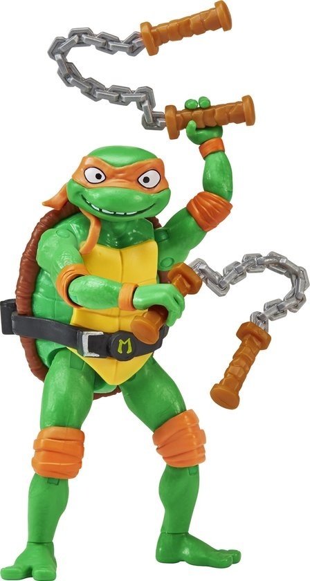 Was zum günstig Kaufen-Teenage Mutant Ninja Turtles - Michelangelo Grundfigur. Teenage Mutant Ninja Turtles - Michelangelo Grundfigur <![CDATA[Tippen Sie ... tippen ... tap ... 
