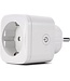 Denver Smart Plug mit Energiezähler - Erdung - Timer - Smart Plug - TUYA - Funktioniert mit Amazon Alexa und Google Home - WiFi - Für iOS und Android - SHP102