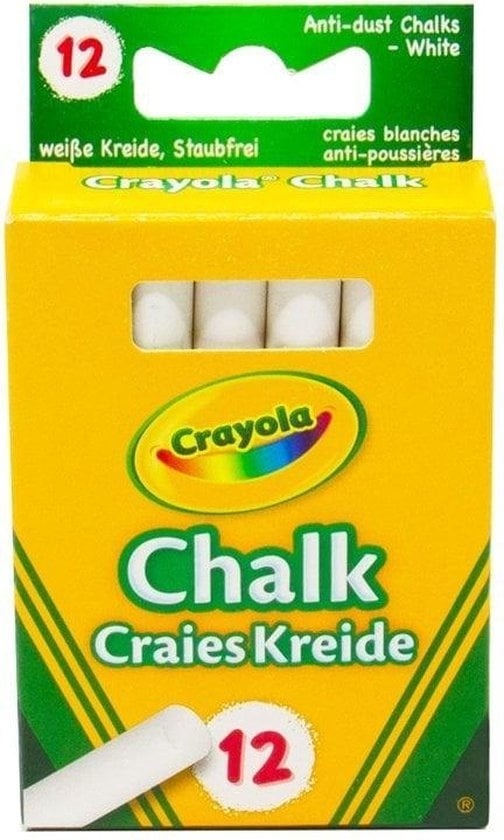 in bunt günstig Kaufen-Crayola - Hobbys Pack - 12 Stück Tafelkreide - Anti-Staub-Formel. Crayola - Hobbys Pack - 12 Stück Tafelkreide - Anti-Staub-Formel <![CDATA[* Die Buntstifte von Crayola sind perfekt zum Schreiben an der Tafel geeignet. * Dank der Anti-Staub-Form