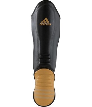 Adidas adidas Hybrid Super Pro Schienbeinschützer Schwarz/Gold Klein