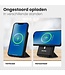 Auronic Powerbank - 10.000 mAh - 22,5W - iPhone 12/13/14/15 Schnellladegerät - Magnetisches und drahtloses Laden - Schwarz
