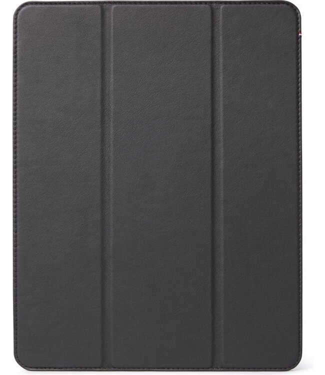 DECODED Slim Cover - Vollnarbenleder Buchtasche, Tasche geeignet für iPad Pro 11" (2020) / iPad Air 4. Generation (2020) / iPad Pro 11" (2018) - Schwarz