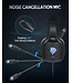 EasySMX C06-Blue Over-Ear Gaming-Headset - Schwarz/Blau