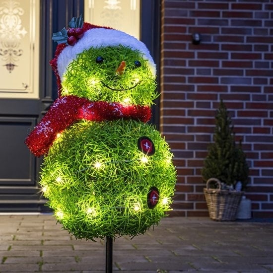 Man at günstig Kaufen-Haushalt - Schneemann - Solar Stick - Für Draußen. Haushalt - Schneemann - Solar Stick - Für Draußen <![CDATA[Mit diesem Schneemann - Solar-Stick der Marke Haushalt holen Sie sich die niedlichste Weihnachtsdekoration ins Haus. Sie kön