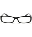 Premium-Computerbrille - Anti-Blaulicht-Bildschirmfilterbrille - Schwarz