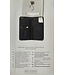Apple iPhone 13 Case - Decoded - Case Wallet Series - Echtes Leder Bookcase - Schwarz - Case geeignet für Apple iPhone 13