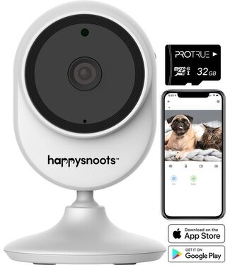 ProTrue 1080p Haustierkamera mit App - Hundekamera - Haustierkamera - Haustierkamera Wifi Indoor- für Hund / Katzen / Tiere