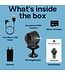 Housetrack Mini Kamera 1080p - Spionagekamera Wifi mit App - Versteckte Kamera Sicherheit - Spionagekamera - IP-Überwachungskamera - Geheime Kamera