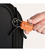 TRVLMORE Kofferschloss - TSA-Reiseschloss - Vorhängeschloss - 3-stellig - 2 Stück - Zahlenschloss - Orange