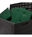 Deuba Aufbewahrungsbox - 120 x 46 x 57cm - Outdoor - Anthrazit