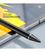 Tikkens 2 in 1 Active Stylus Pen - Bleistift geeignet für Tablet, Ipad, Android und Apple Phones - Schwarz