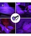 TIKKENS UV-Lampe XXL - UV-Taschenlampe -100 ultraviolette LEDs - Schwarzlicht-Taschenlampe - Detektor Urin, Falschgeld, andere Flecken - 395nm